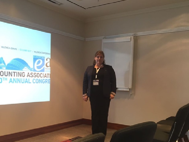 Dr. Anna Vysotskaya presented the Research Paper at European Accounting Association Annual Congress