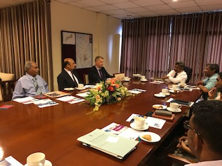 Dr. Reagan visit to Open University of Sri Lanka